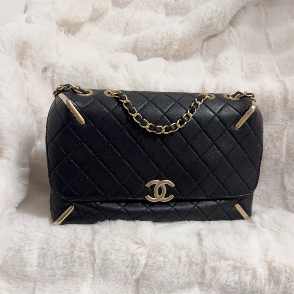 Chanel Medium Metal Flap Bag